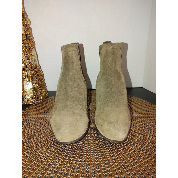Sam Edelman Suede Ankle Boots Size 8 - Picture 2 of 7